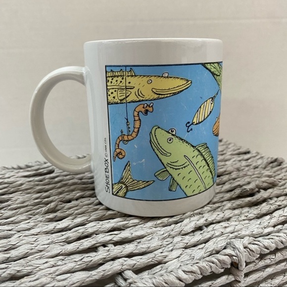 Shoebox Hallmark Coffee Mug - Big Fish Stories Told Here - Picture 3 of 10